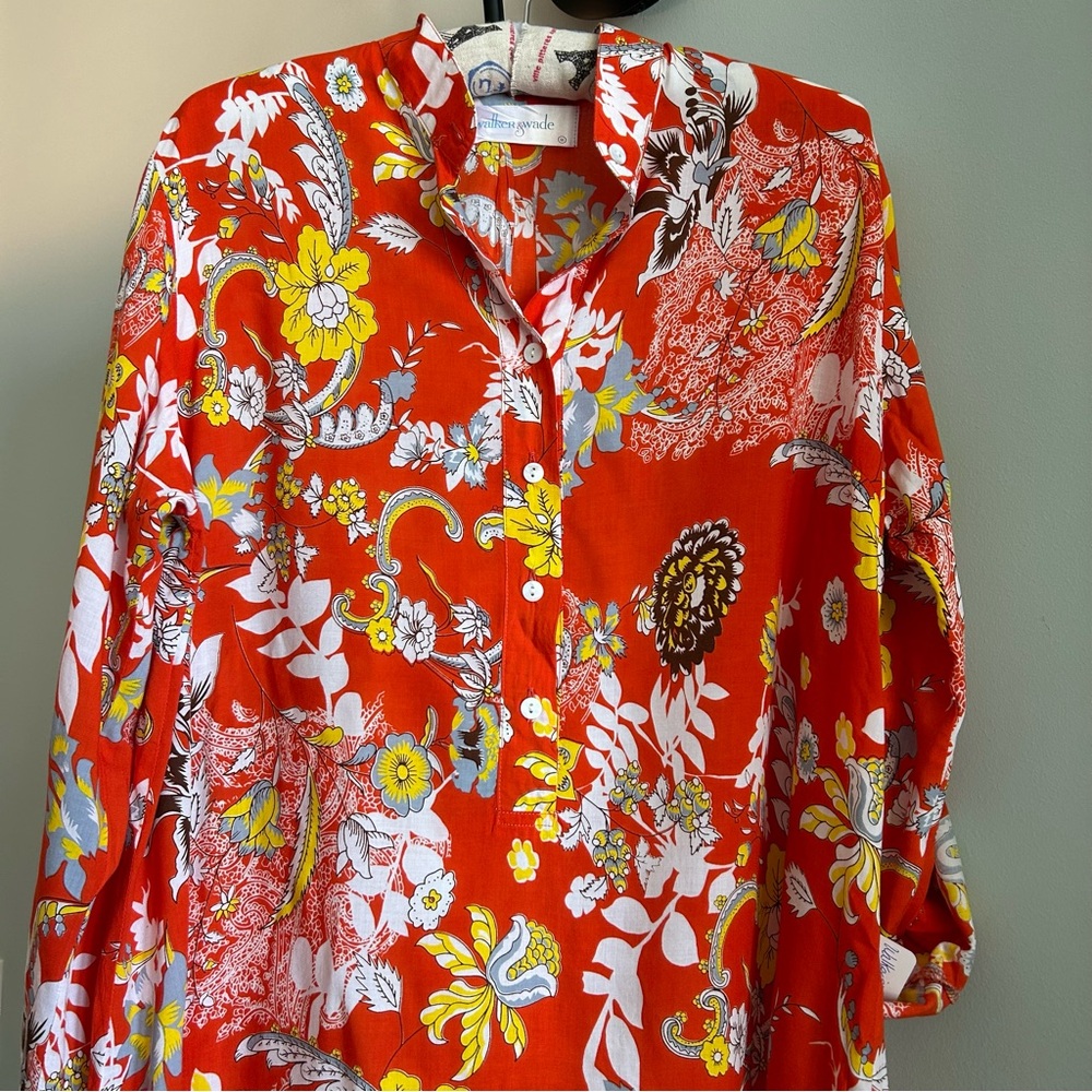 WALKER & WADE
ORANGE MULTI PRINT DRESS - Picture 2 of 9